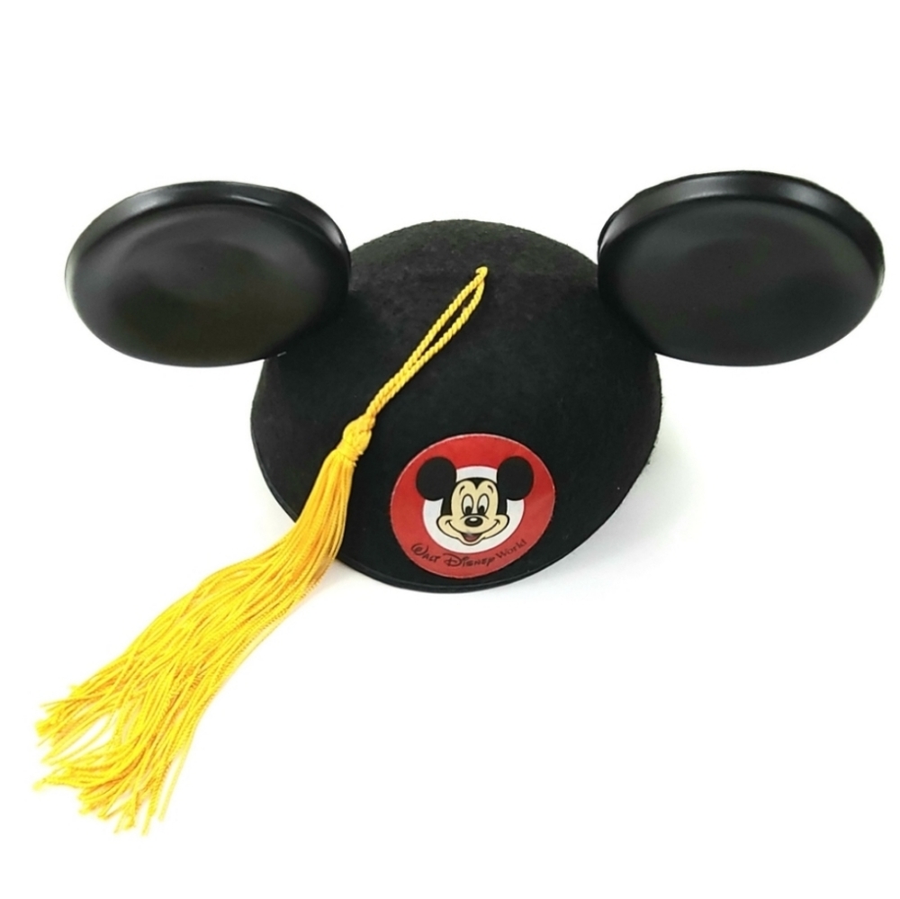4/$25 Mickey Mouse Ears Graduation Hat